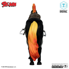 Spawn Action Figure Bloodaxe with Horse (Spawn: The Dark Ages) (McFarlane Toys 30th Anniversary) (Gold Label) 18 cm 0787926902389