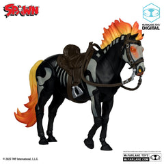 Spawn Action Figure Bloodaxe with Horse (Spawn: The Dark Ages) (McFarlane Toys 30th Anniversary) (Gold Label) 18 cm 0787926902389