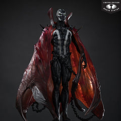 Spawn Black White & Red All Over Statue 1/10 Spawn by Pupeteer Lee 23 cm 0787926903065