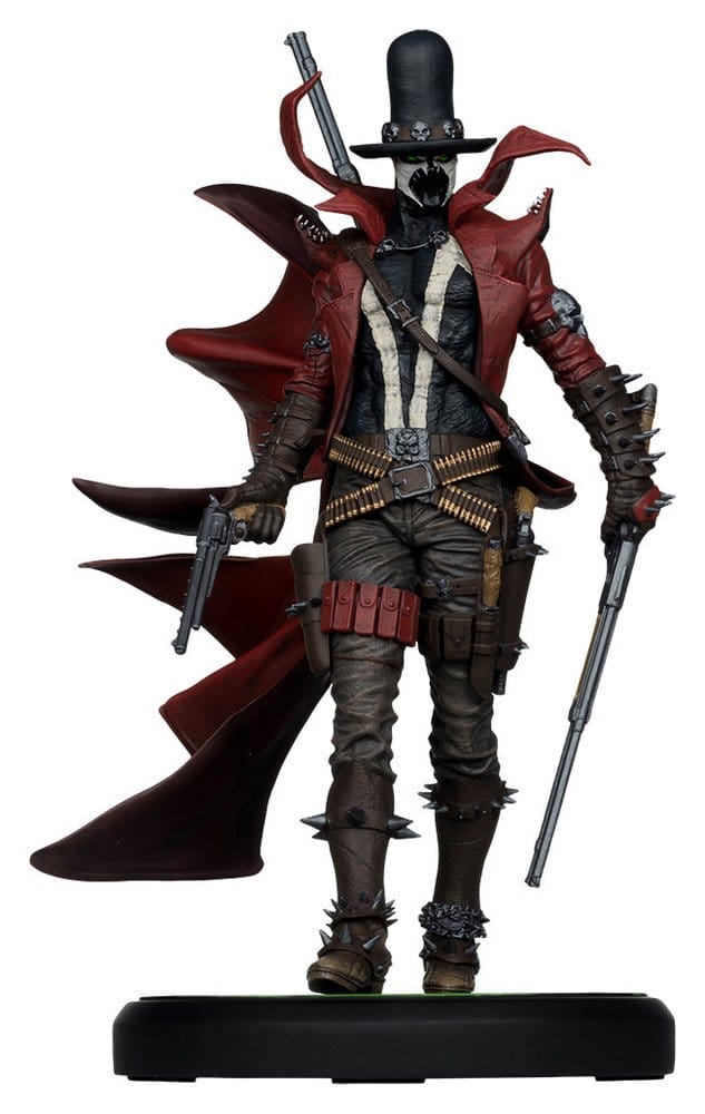 Spawn Black White &amp Red All Over 1/10 Statue Gunslinger Spawn by Todd McFarlane 23 cm 0787926903072