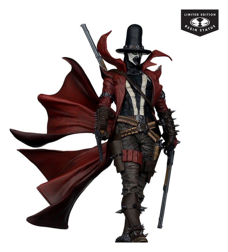 Spawn Black White &amp Red All Over 1/10 Statue Gunslinger Spawn by Todd McFarlane 23 cm 0787926903072