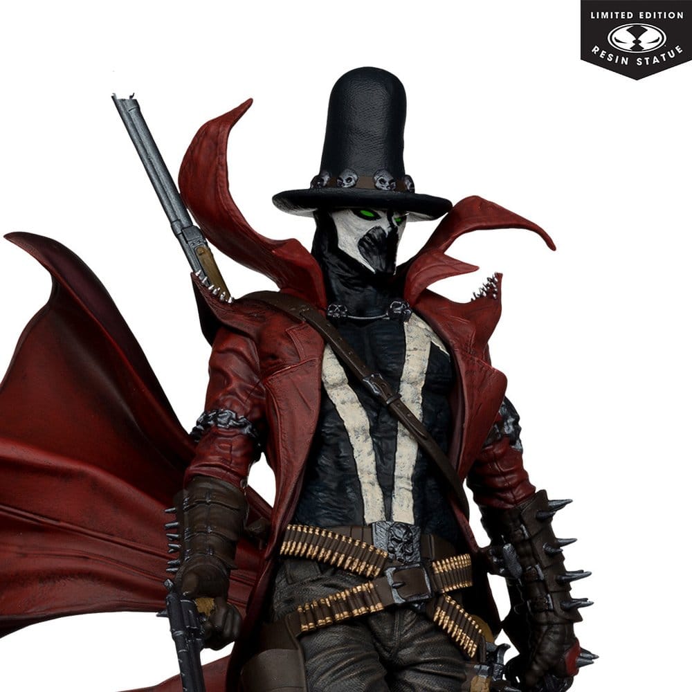 Spawn Black White &amp Red All Over 1/10 Statue Gunslinger Spawn by Todd McFarlane 23 cm 0787926903072
