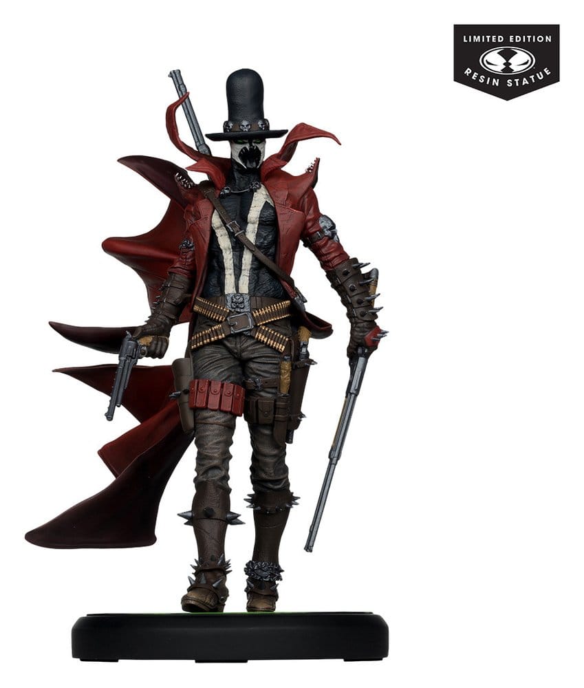 Spawn Black White &amp Red All Over 1/10 Statue Gunslinger Spawn by Todd McFarlane 23 cm 0787926903072