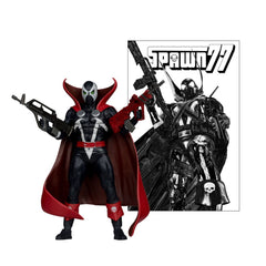 Spawn Page Punchers Action Figure Spawn 1977 Red and Black (Chase) Red Platinum Edition 18 cm  0787926904222