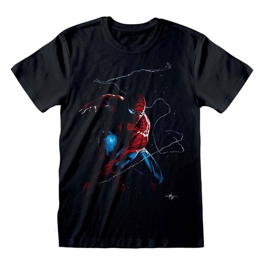 Marvel Comics Spider-Man T-Shirt Spidey Art S 5055910369001