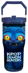 KPop Demon Hunters Stainless Steel tumbler Derpy Tiger 600 ml    5063457080945