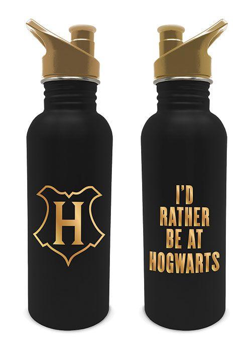 Harry Potter Drink Bottle I'd Rather Be At Hogwarts 5050574259866