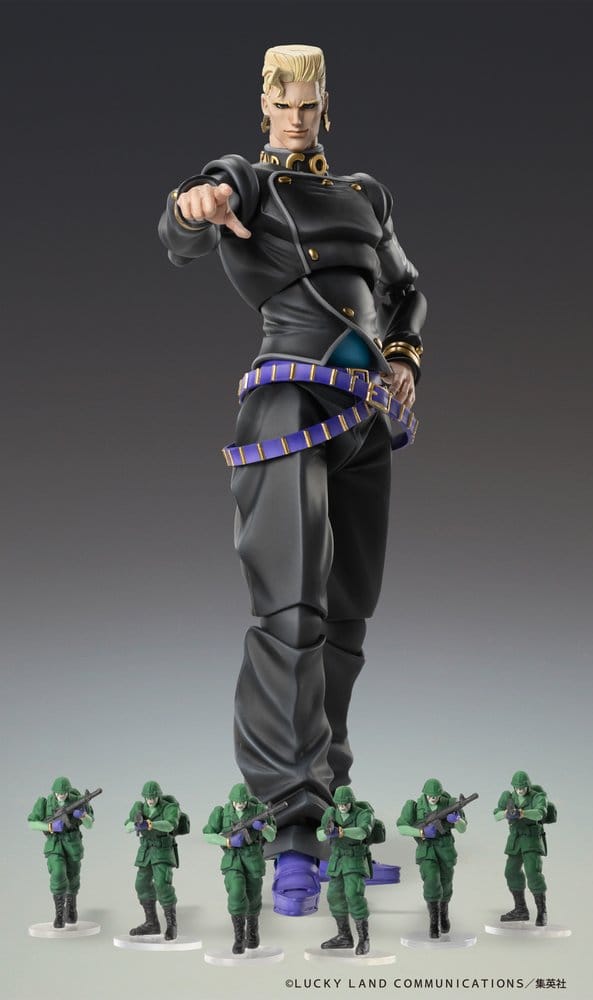 JoJo's Bizarre Adventure: Diamond Is Unbreakable Action Figure Chozokado Keicho Nijimura & Bad Company 17 cm 4573613729034