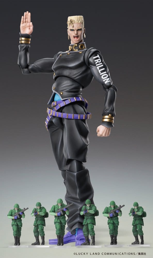 JoJo's Bizarre Adventure: Diamond Is Unbreakable Action Figure Chozokado Keicho Nijimura & Bad Company 17 cm 4573613729034