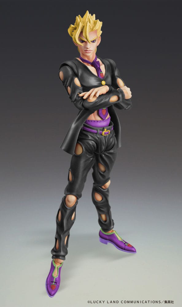 JoJo's Bizarre Adventure Part 5: Golden Wind Action Figure Chozokado (Pannacotta Fugo Ver. Black) 15 cm 4570188445864