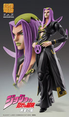JoJo's Bizarre Adventure Part 5 Super Action Action Figure Chozokado Leone Abbacchio Black Ver. 16 cm 4570188463981