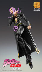 JoJo's Bizarre Adventure Part 5 Super Action Action Figure Chozokado Leone Abbacchio Black Ver. 16 cm 4570188463981