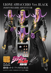 JoJo's Bizarre Adventure Part 5 Super Action Action Figure Chozokado Leone Abbacchio Black Ver. 16 cm 4570188463981