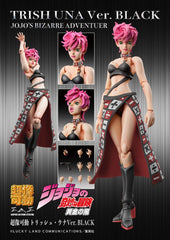 JoJo's Bizarre Adventure Part 5 Super Action Action Figure Chozokado Trish Una Black Ver. 15 cm 4570188463998