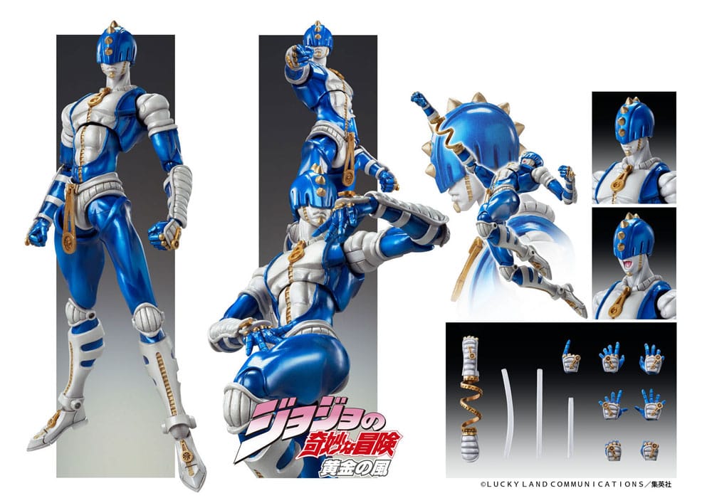 JoJo's Bizarre Adventure Part5 Golden Wind Action Figure Chozokado S·F 16 cm (3rd-run) 4570188466456