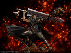 Berserk PVC Statue 1/7 Guts Black Swordsman Ver. 26 cm 4582777524454