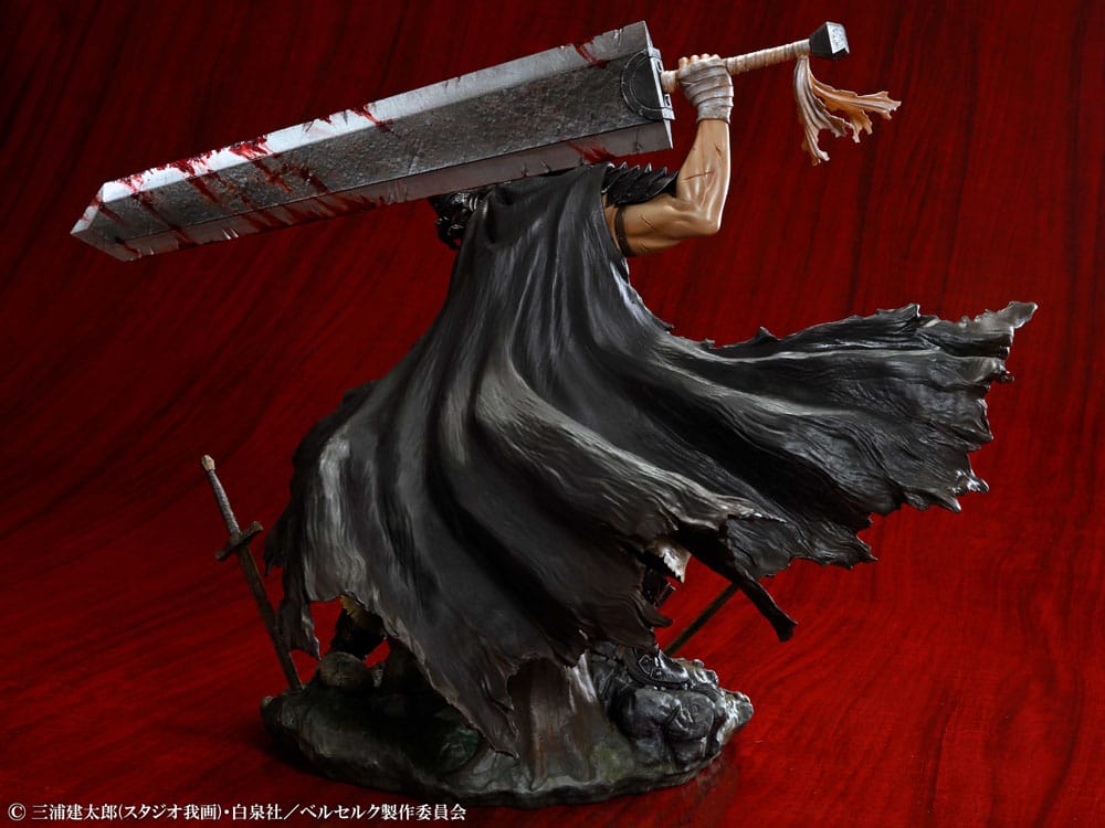 Berserk PVC Statue 1/7 Guts Black Swordsman V 4582777524454
