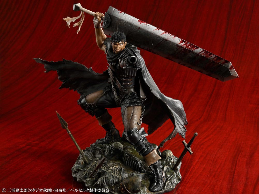 Berserk PVC Statue 1/7 Guts Black Swordsman V 4582777524454