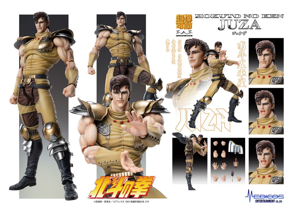 Fist of the North Star Action Figure Chozokado Juza 18 cm 4573699530609