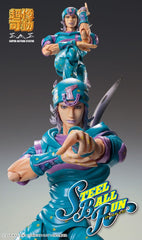 JoJo's Bizarre Adventure Part7 Steel Ball Run Super Action Action Figure Chozokado Gyro Zeppeli Third 16 cm 4582777531889