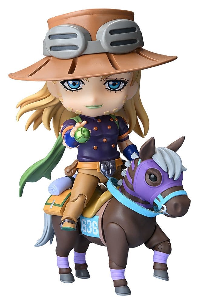 JoJo's Bizarre Adventure Steel Ball Run Nendoroid Action Figure Gyro Zeppeli DX Ver. 10 cm 4573699566820