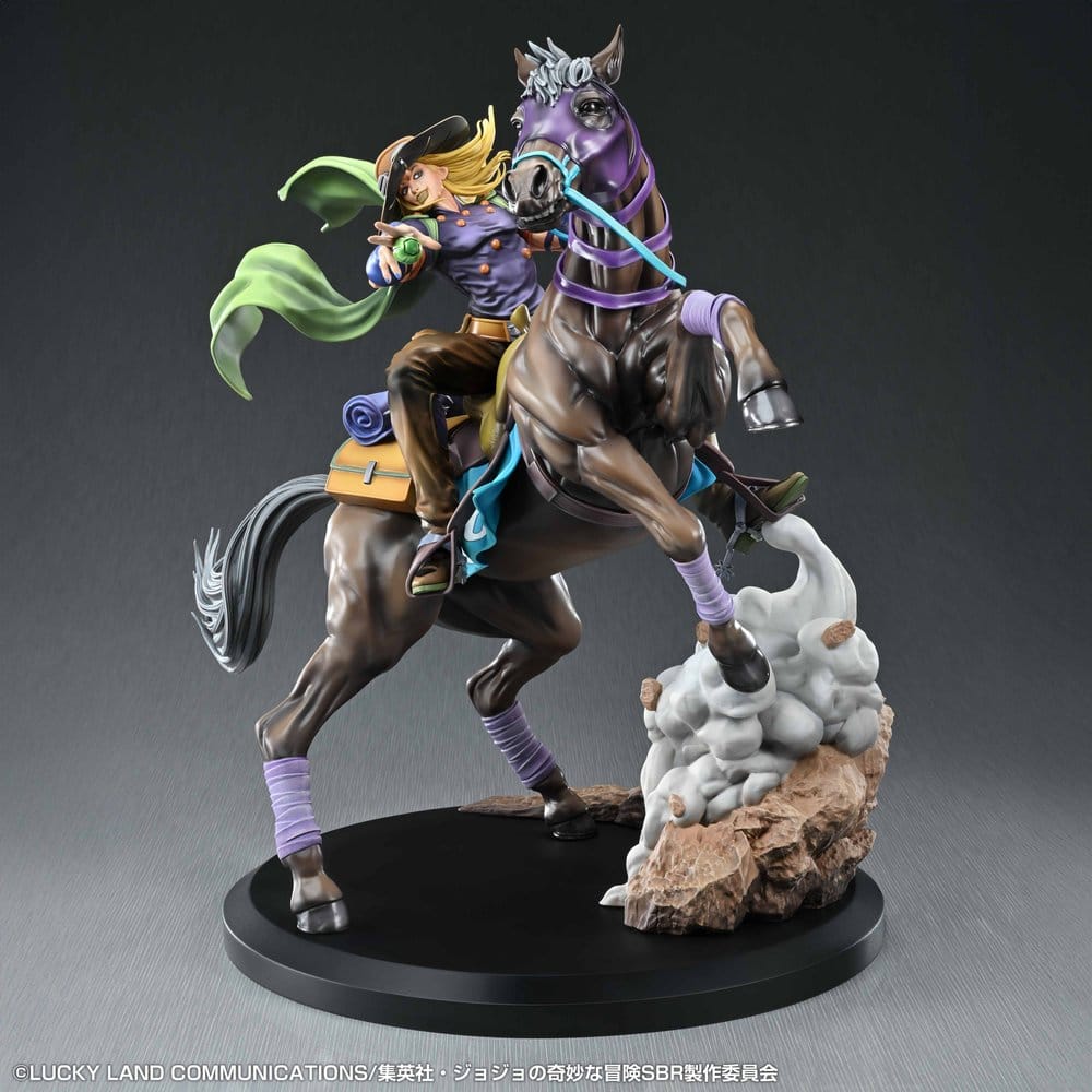 JoJo's Bizarre Adventure: Steel Ball Run Figure Gyro Zeppeli & Valkyrie 31 cm 4573699574580