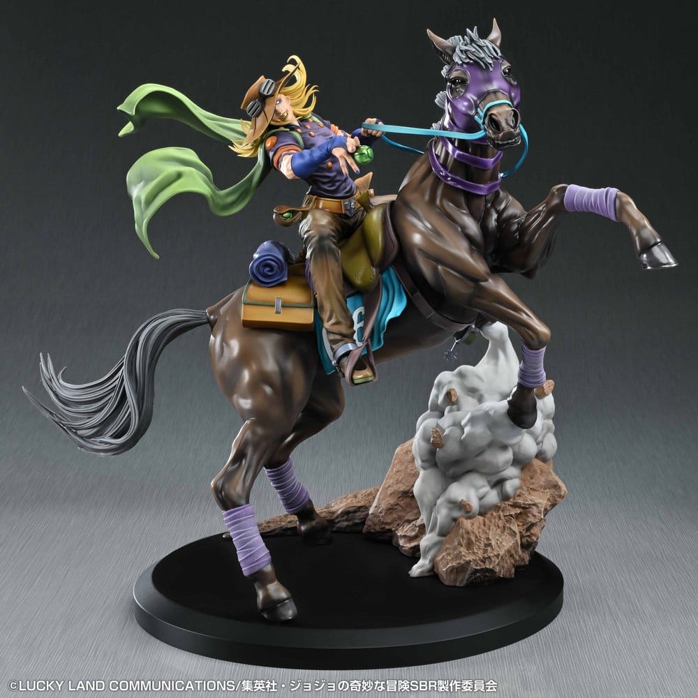 JoJo's Bizarre Adventure: Steel Ball Run Figure Gyro Zeppeli & Valkyrie 31 cm 4573699574580