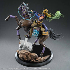 JoJo's Bizarre Adventure: Steel Ball Run Figure Gyro Zeppeli & Valkyrie 31 cm 4573699574580