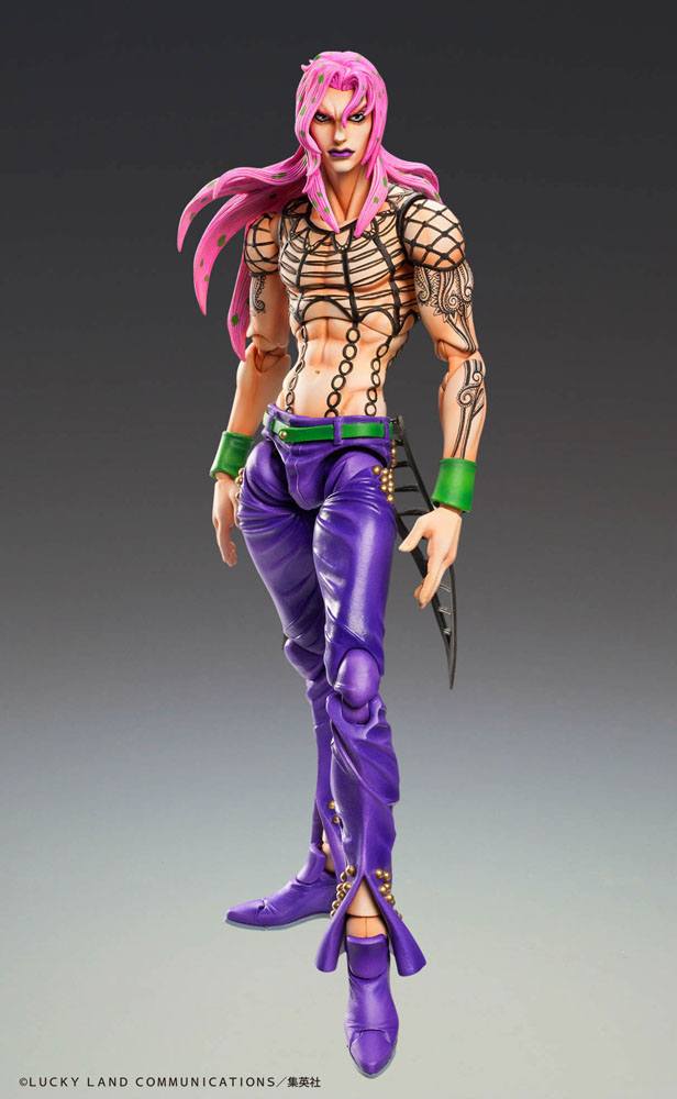 JoJo's Bizarre Adventure Part5 Super Action Action Figure Chozokado (Diavolo) (re-run) 15 cm 4582777534828
