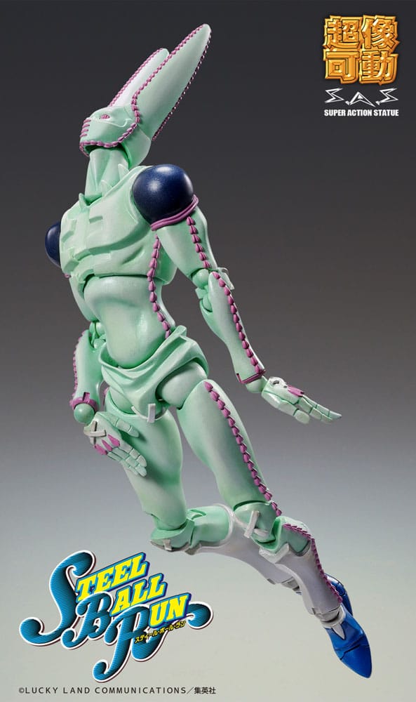 JoJo's Bizarre Adventure Part7 Steel Ball Run Super Action Action Figure Chozokado D4C Second 20 cm 4573613719806