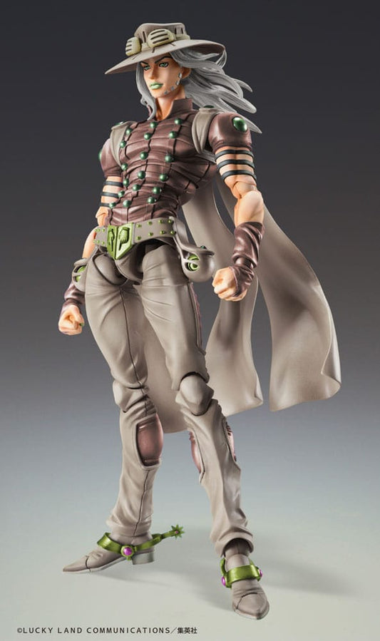 JoJo's Bizarre Adventure Part7 Steel Ball Run Super Action Action Figure Chozokado Johnny Joestar Second 15 cm 4573613731594