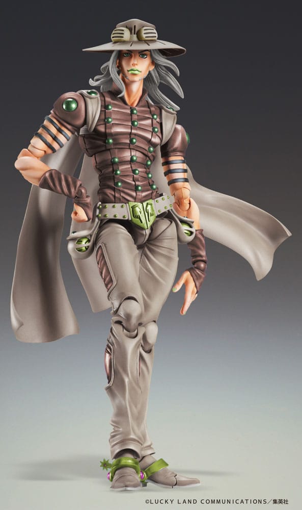 JoJo's Bizarre Adventure Part7 Steel Ball Run Super Action Action Figure Chozokado Johnny Joestar Second 15 cm 4573613731594
