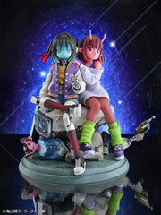 Milky Subway The Galactic Limited Express PVC Figures 2-Pack Chiharu & Makina 18 cm 4570245830985