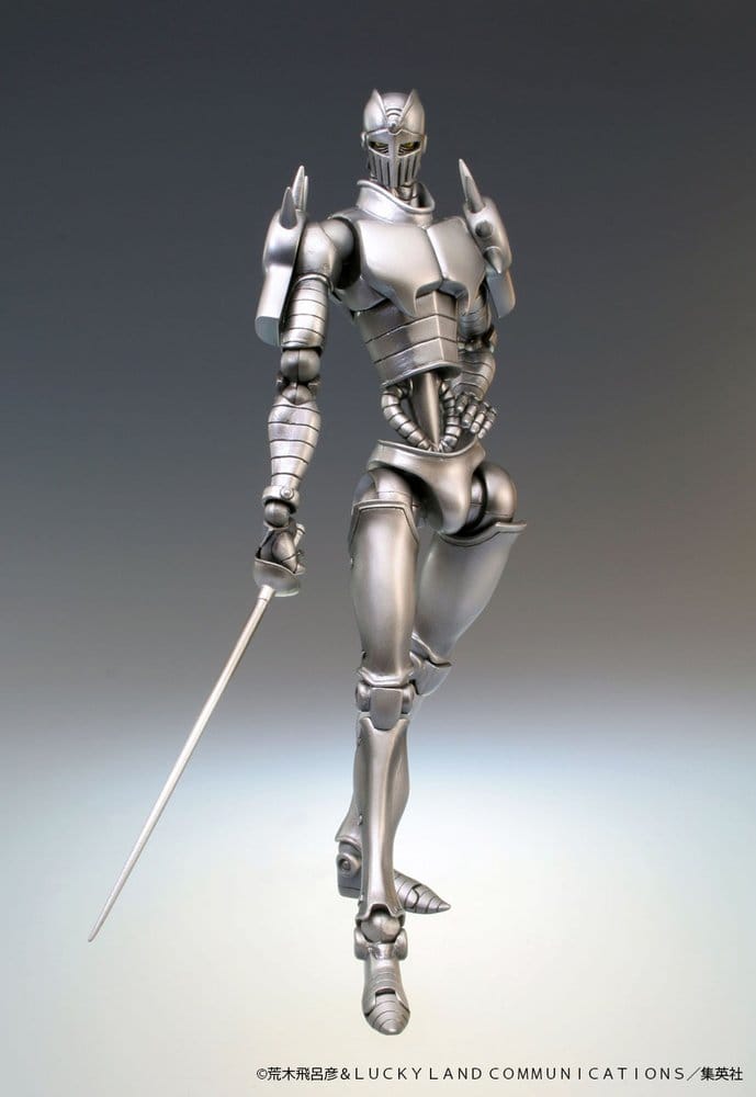 JoJo's Bizarre Adventure: Stardust Crusaders Chozokado Action Figure Silver Chariot 16 cm 4570245835560