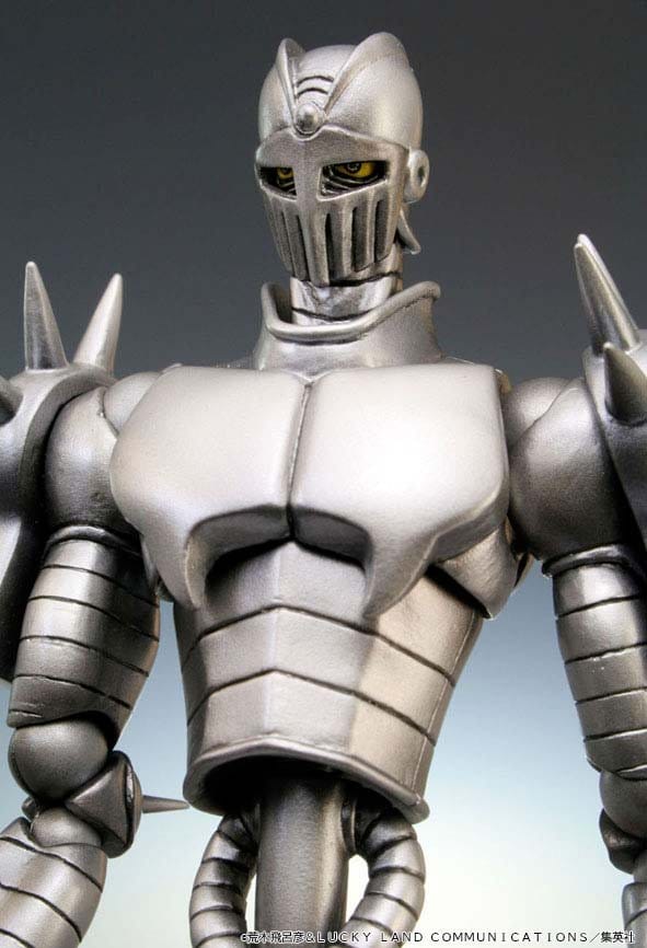 JoJo's Bizarre Adventure: Stardust Crusaders Chozokado Action Figure Silver Chariot 16 cm 4570245835560