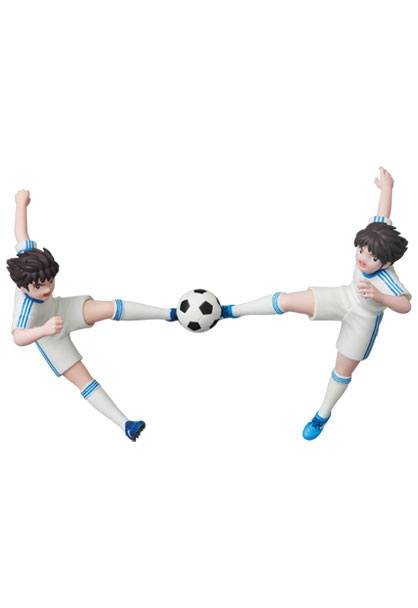Captain Tsubasa Series 2 UDF Mini Figures Ohzora Tsubasa and Misaki Taro (Twin shoot) (Reproduction) 13 cm 4530956157092