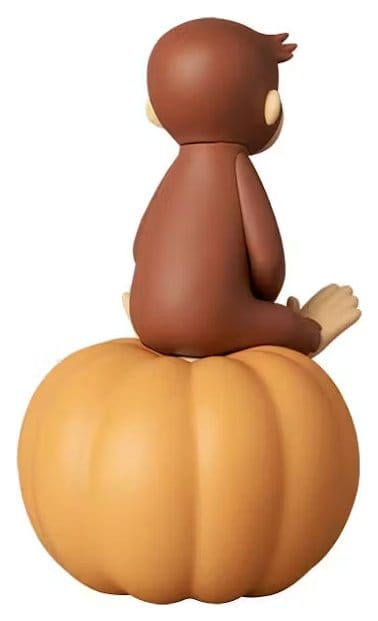 Curious George UDF Mini Figure w/Pumpkin 6 cm 4530956159560