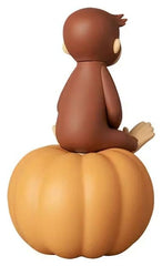 Curious George UDF Mini Figure w/Pumpkin 6 cm 4530956159560