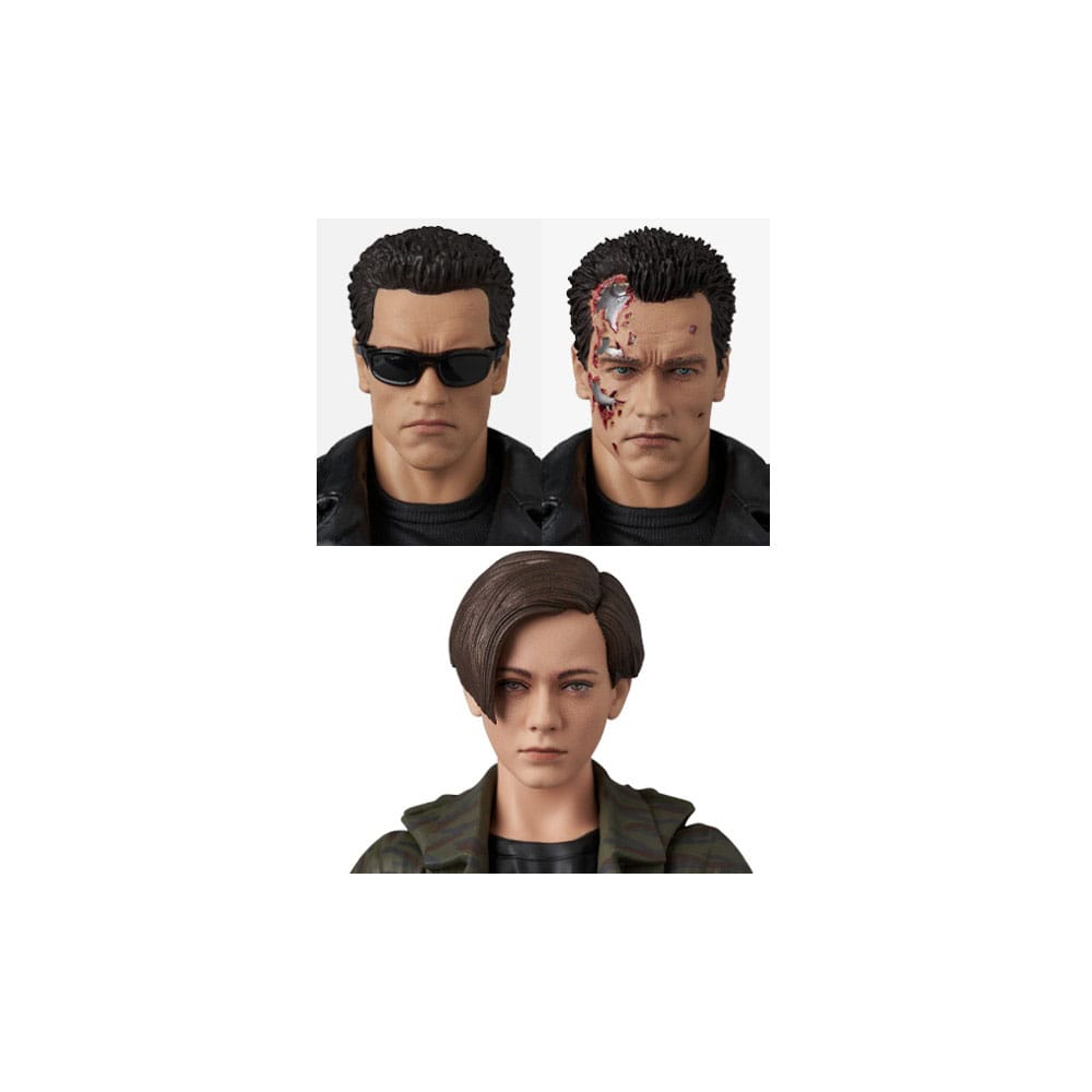 Terminator 2 MAFEX Action Figure T-800 (T2 Ver.) & John Connor 16 cm 4530956472805