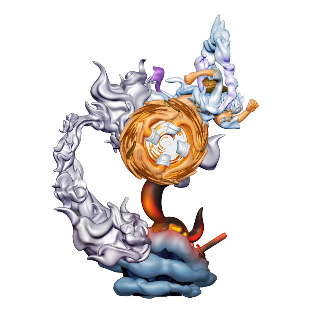 One Piece Petitrama PVC Mini Statue Logbox Re Birth Gear Fifth Special Set 9 cm 4975430518103
