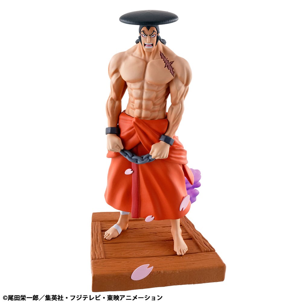 One Piece Petitrama PVC Mini Statue Logbox Re Birth Wano Kuni Vol. 1 Set 9 cm 4975430519452