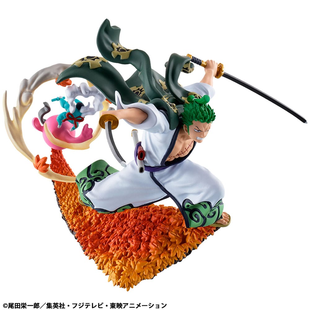 One Piece Petitrama PVC Mini Statue Logbox Re Birth Wano Kuni Vol. 1 Set 9 cm 4975430519452