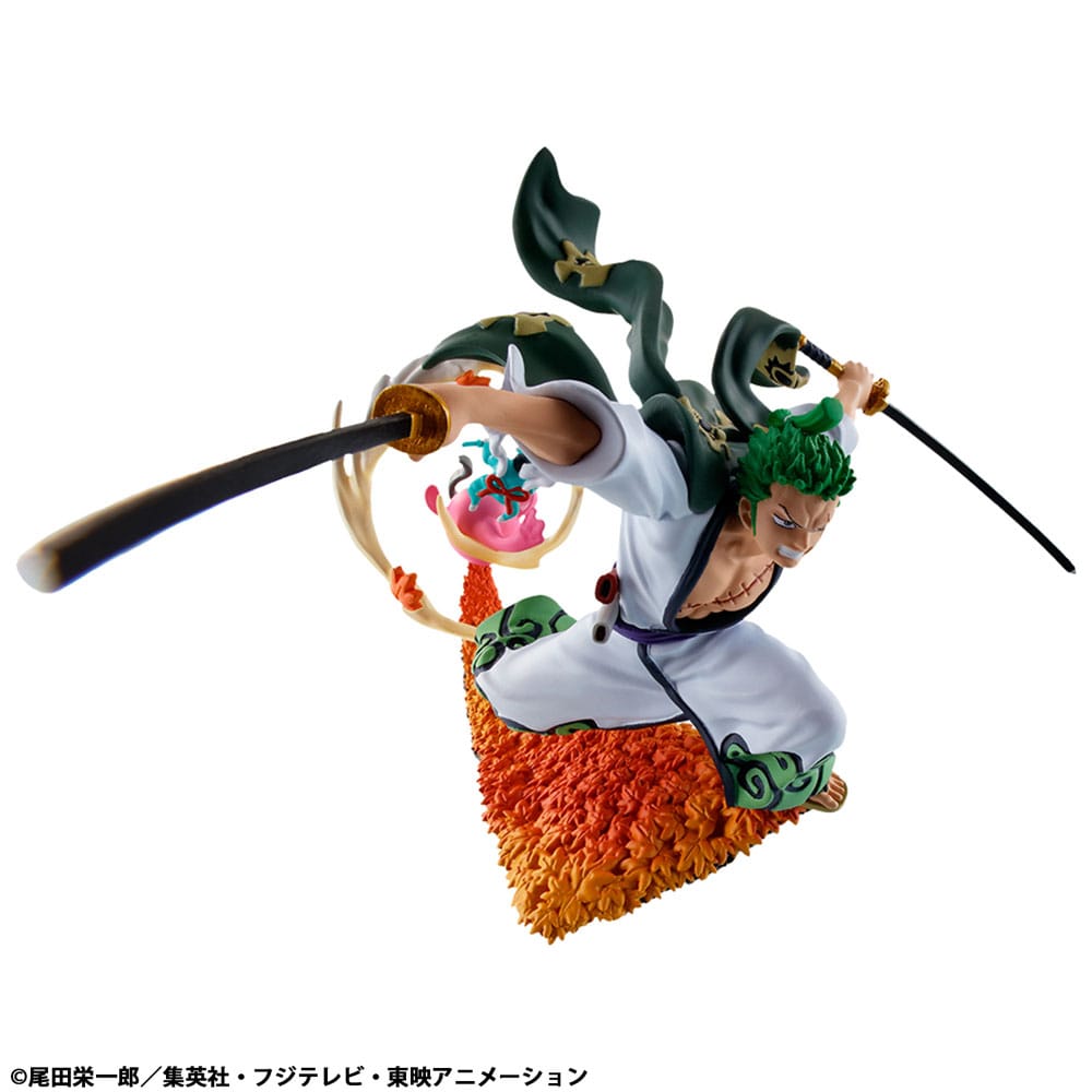One Piece Petitrama PVC Mini Statue Logbox Re Birth Wano Kuni Vol. 1 Set 9 cm 4975430519452