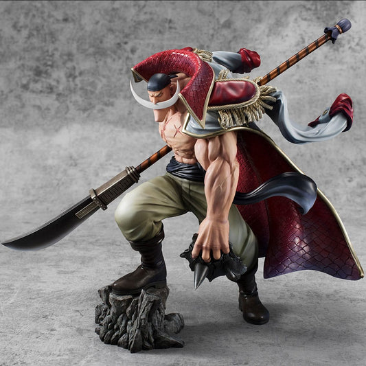 One Piece P.O.P NEO-Maximum PVC Statue White Beard Edward Newgate Super Limited Reprint Ver. 30 cm 4535123716591