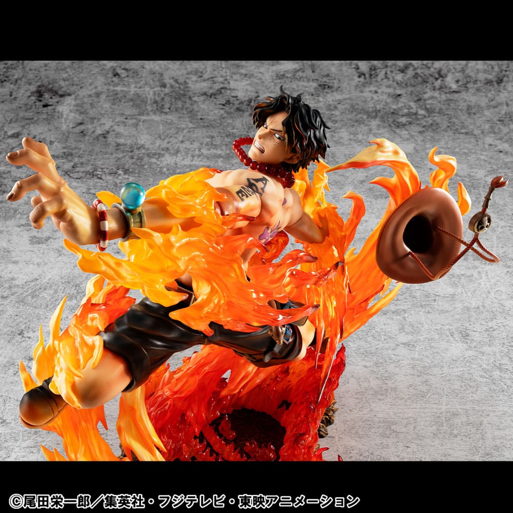 One Piece P.O.P NEO-Maximum PVC Statue Portgas D. Ace 15th Anniversary Super Limited Reprint Ver. 23 cm 4535123716621