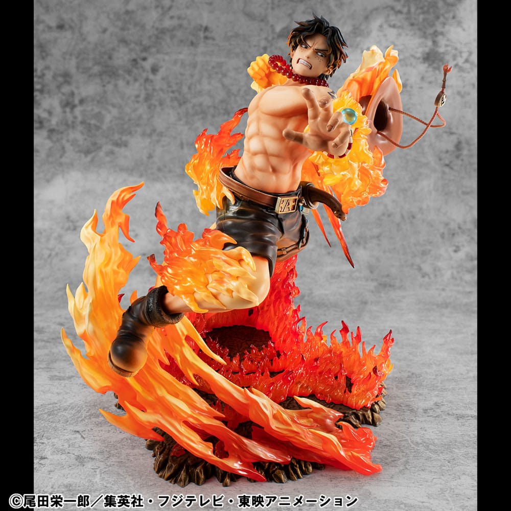 One Piece P.O.P NEO-Maximum PVC Statue Portgas D. Ace 15th Anniversary Super Limited Reprint Ver. 23 cm 4535123716621