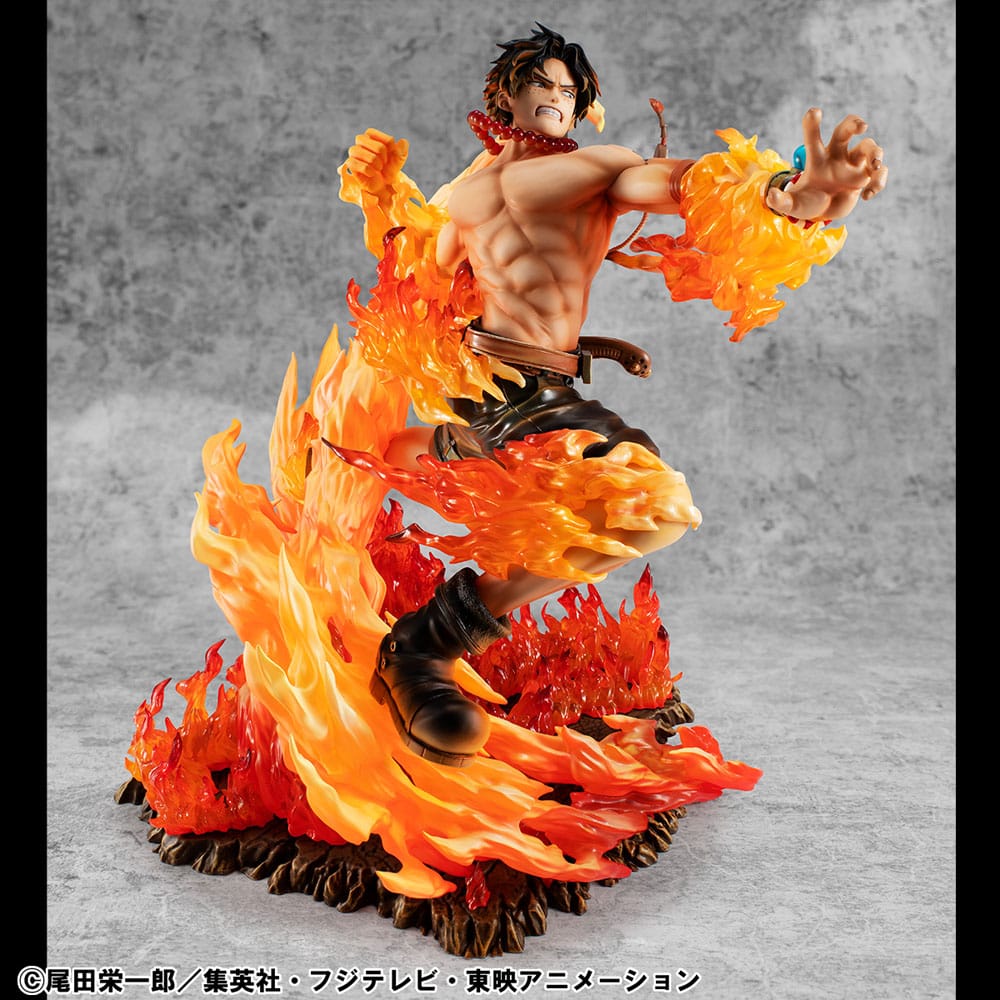 One Piece P.O.P NEO-Maximum PVC Statue Portgas D. Ace 15th Anniversary Super Limited Reprint Ver. 23 cm 4535123716621