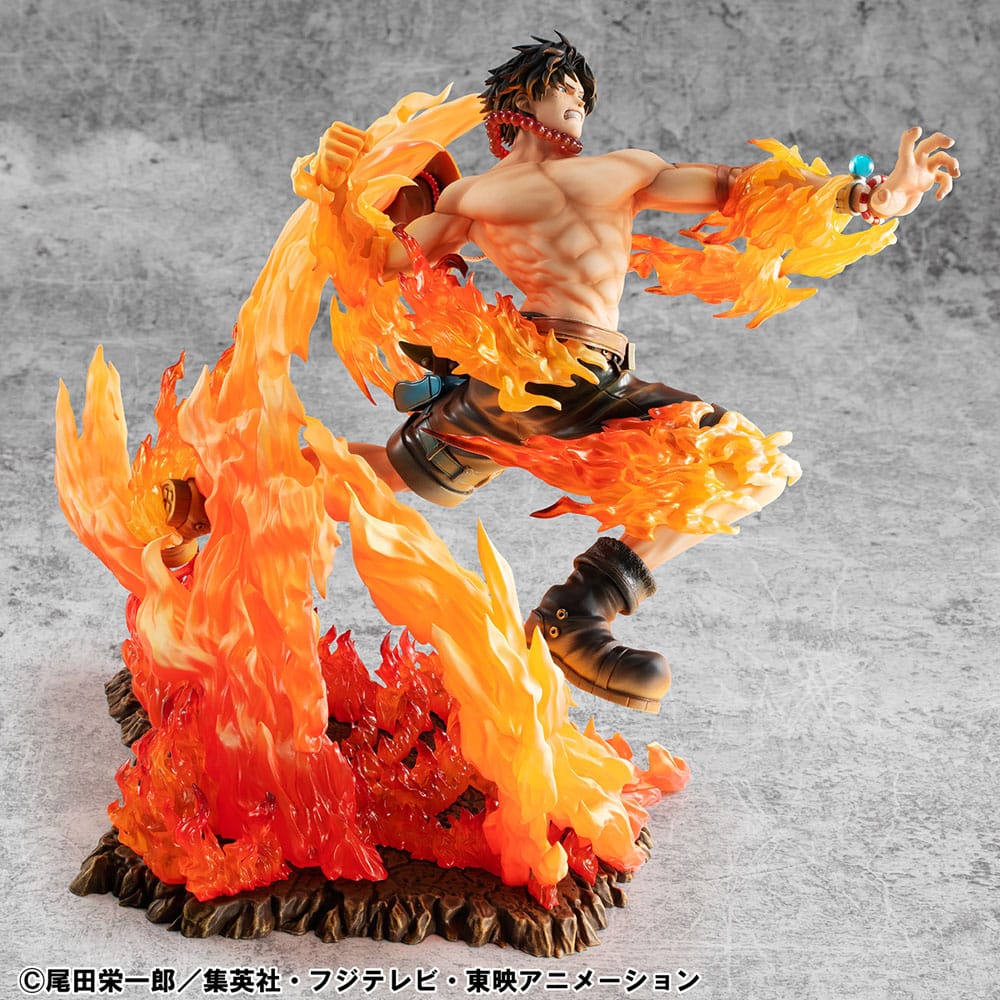 One Piece P.O.P NEO-Maximum PVC Statue Portgas D. Ace 15th Anniversary Super Limited Reprint Ver. 23 cm 4535123716621