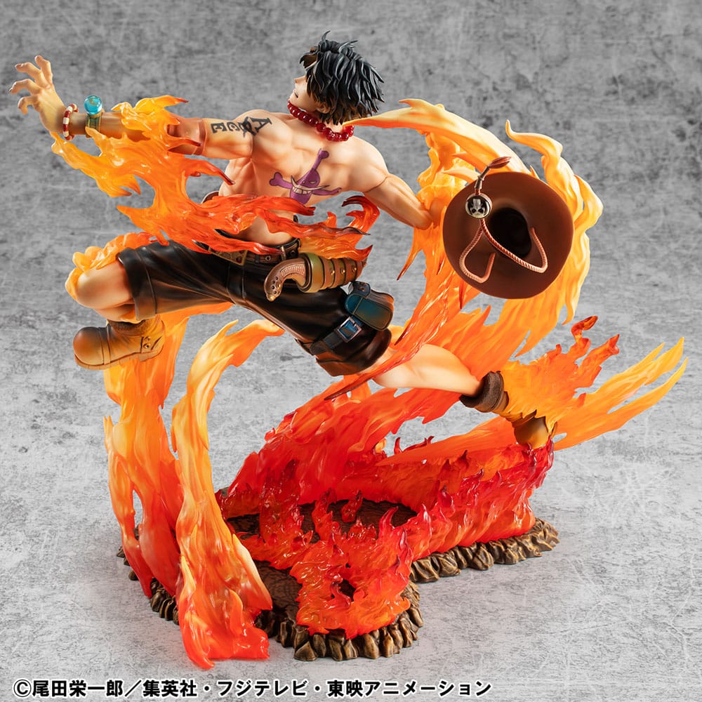 One Piece P.O.P NEO-Maximum PVC Statue Portgas D. Ace 15th Anniversary Super Limited Reprint Ver. 23 cm 4535123716621