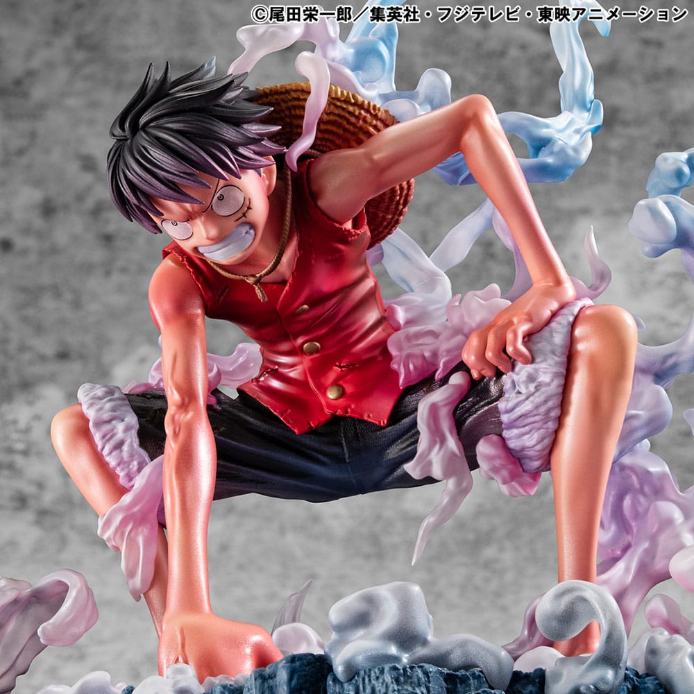 One Piece P.O.P PVC Statue Monkey D. Luffy Gear 2 Limited Edition 19 cm 4535123716638